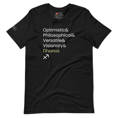 Sagittarius / Dhanus Traits Unisex t-shirt