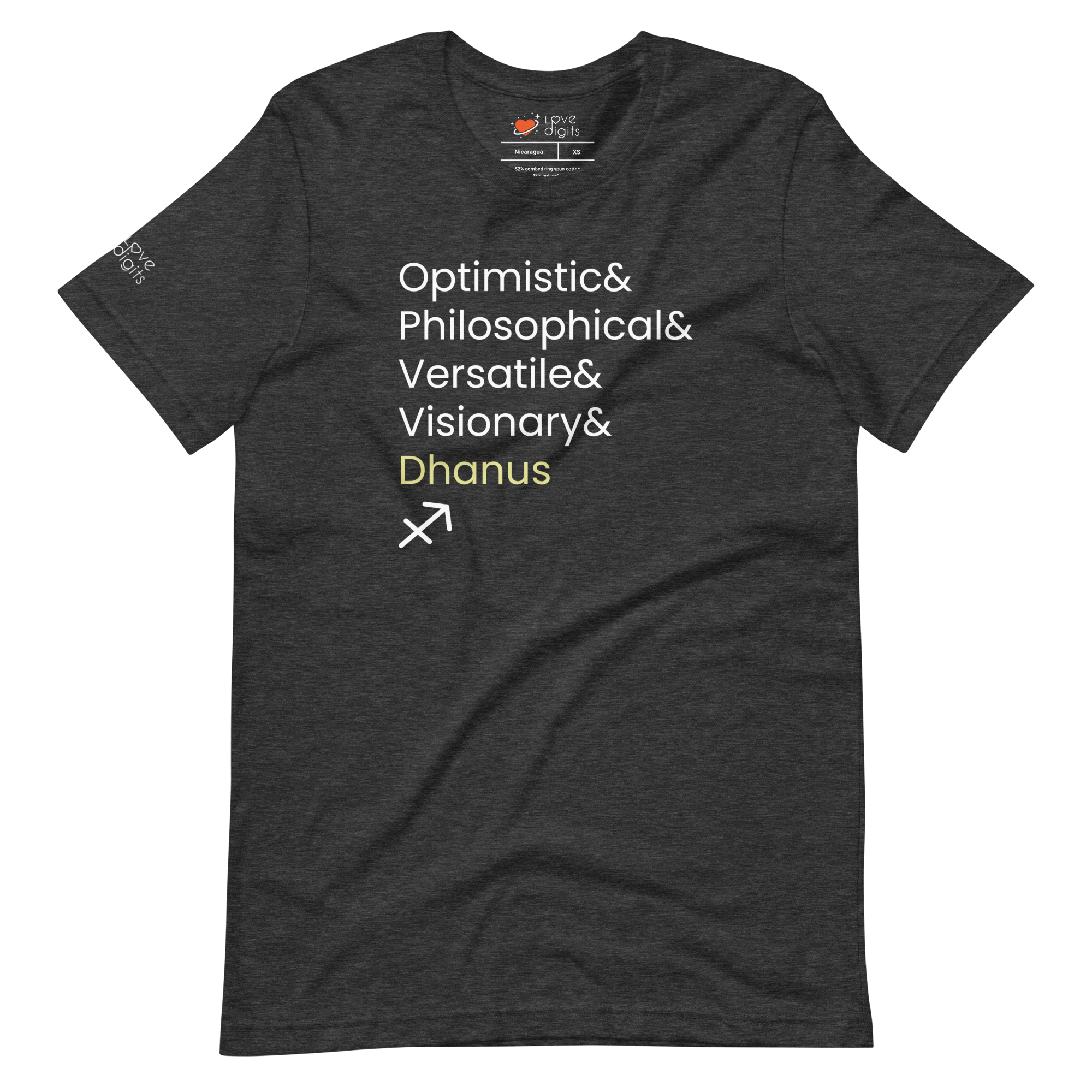 Sagittarius / Dhanus Traits Unisex t-shirt